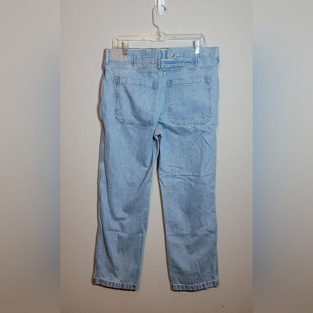 Everlane The Cinched Utility Jean Size 30R High Rise Workwear Cotton - Picture 3 of 9